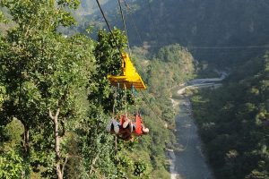 Flying Fox Activity in Rishikesh