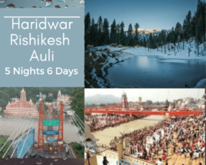 5N 6D Haridwar Auli tour