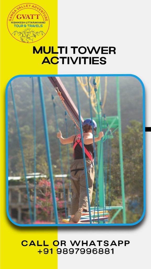 Multi Tower Rope Activities