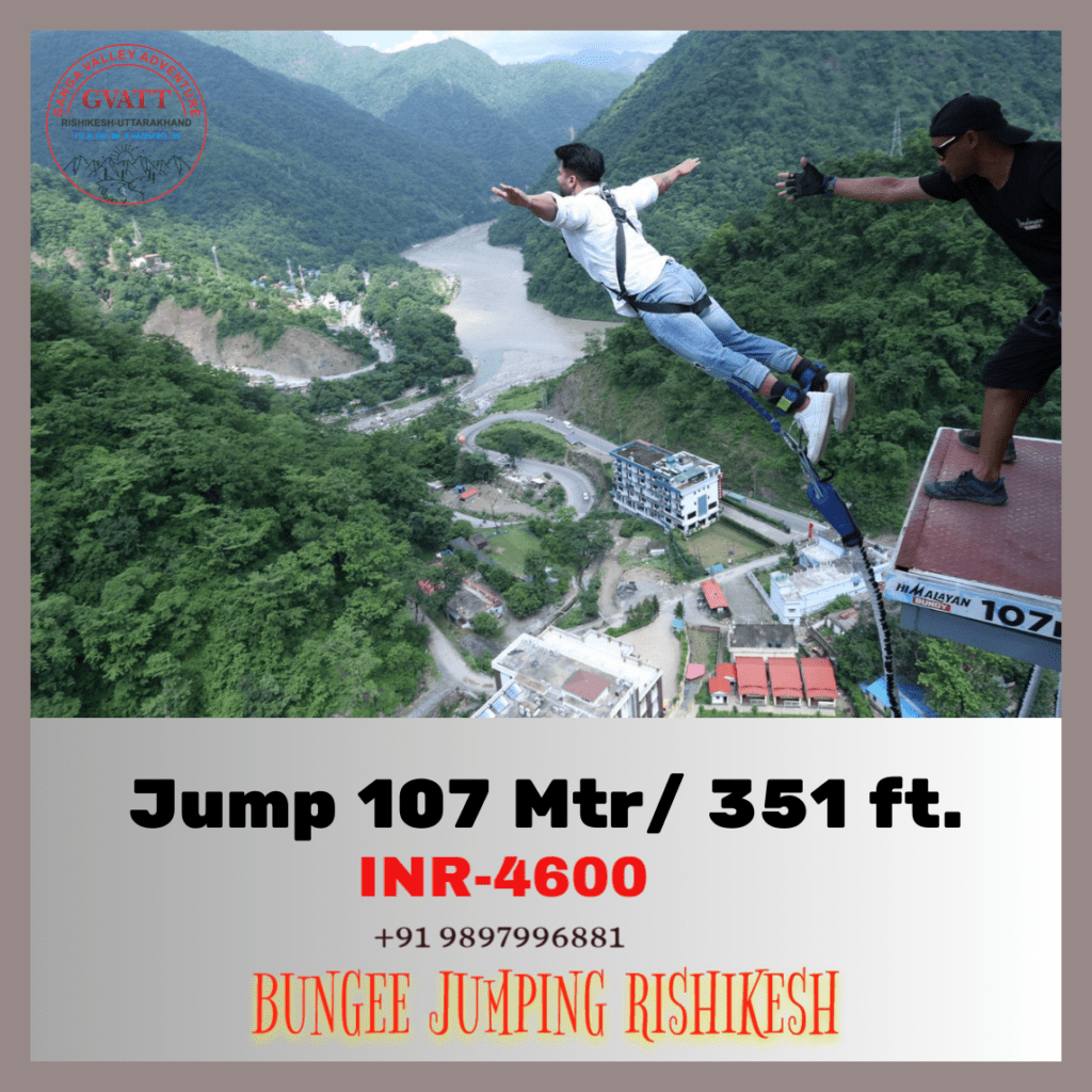 Himalayan Bungee - 107 Meters Dive