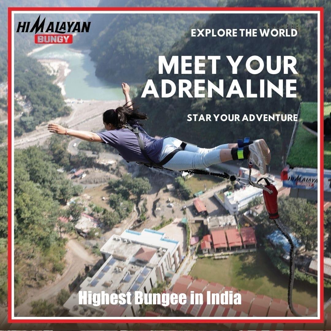 Himalayan Bungee (107 meter high)