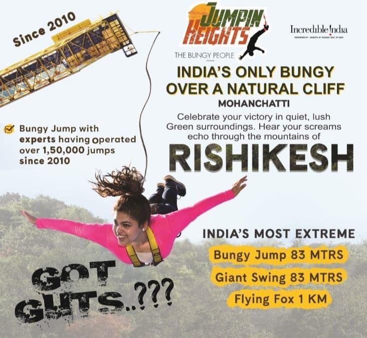 Bungee jump Rishikesh