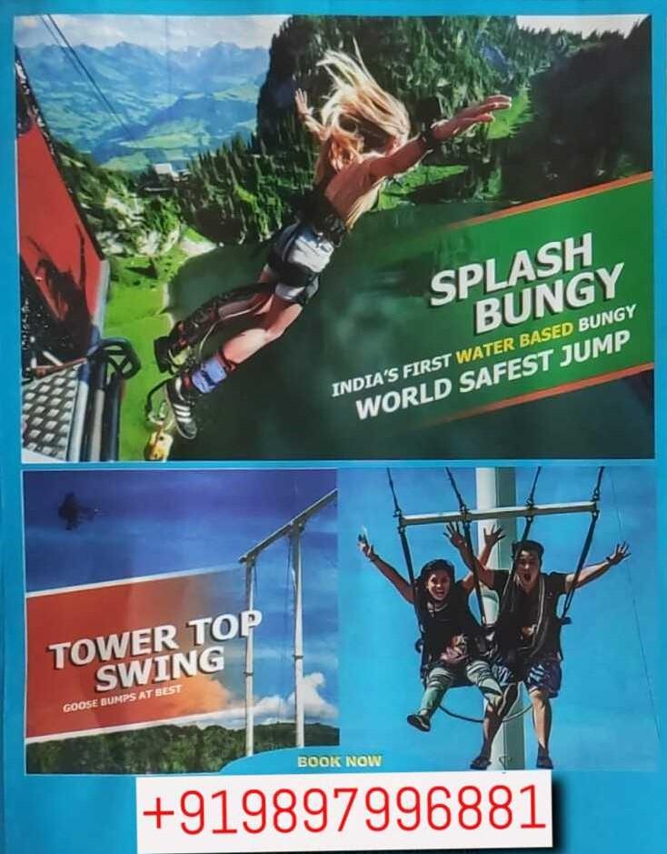 Splash Bungee (109 Meters): A Dive into Unrivaled Adventure