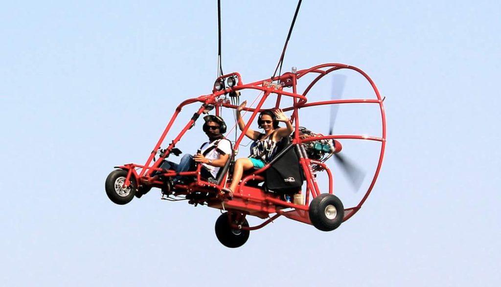 Air safari Rishikesn Uttarakhand adventure activity