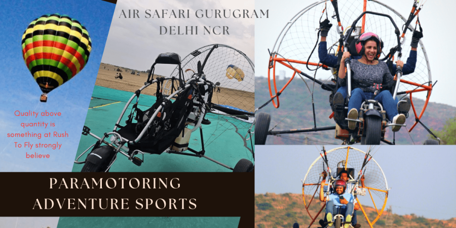 Air Safari in Gurgaon - Gurugram PARAMOTORING AND ADVENTURE SPORTS