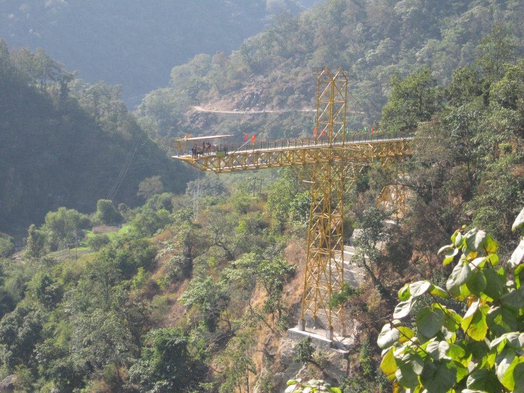 Jumpin height jump tower Rishikesh