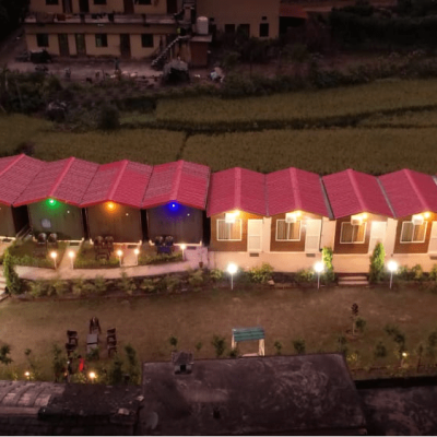 Camp resorts rishikesh live in cottage